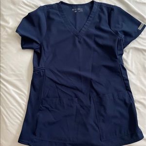 Med Couture Maternity Scrubs - Navy Blue